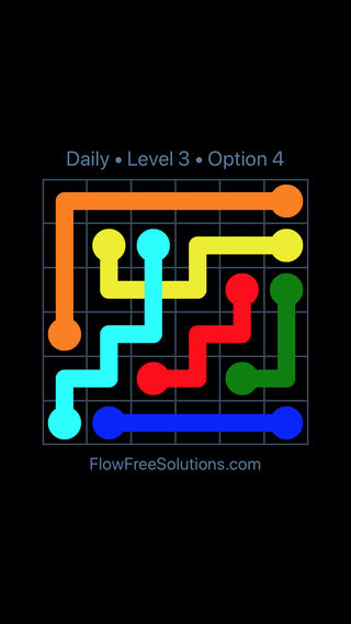 Solution and Answer to the Puzzle for Bridges Date Tuesday, April 26, 2016 Level 3