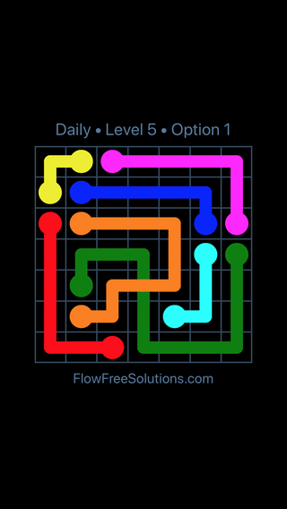 Solution and Answer to the Puzzle for Bridges Date Wednesday, April 27, 2016 Level 5