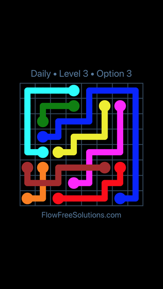 Solution and Answer to the Puzzle for Bridges Date Thursday, April 28, 2016 Level 3