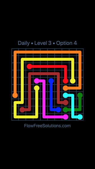 Solution and Answer to the Puzzle for Bridges Date Saturday, July 23, 2016 Level 3