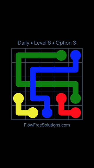 Solution and Answer to the Puzzle for Bridges Date Sunday, May 1, 2016 Level 6