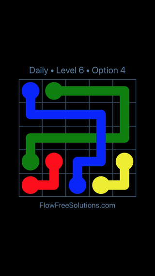 Solution and Answer to the Puzzle for Bridges Date Sunday, May 1, 2016 Level 6