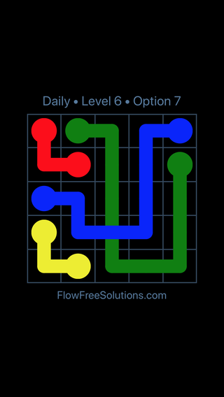 Solution and Answer to the Puzzle for Bridges Date Sunday, May 1, 2016 Level 6
