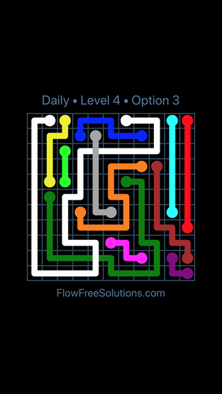 Solution and Answer to the Puzzle for Bridges Date Tuesday, May 3, 2016 Level 4
