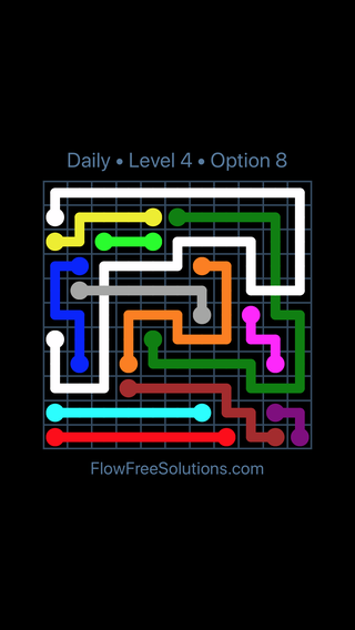 Solution and Answer to the Puzzle for Bridges Date Tuesday, May 3, 2016 Level 4