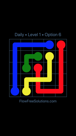 Solution and Answer to the Puzzle for Bridges Date Thursday, April 2, 2020 Level 1