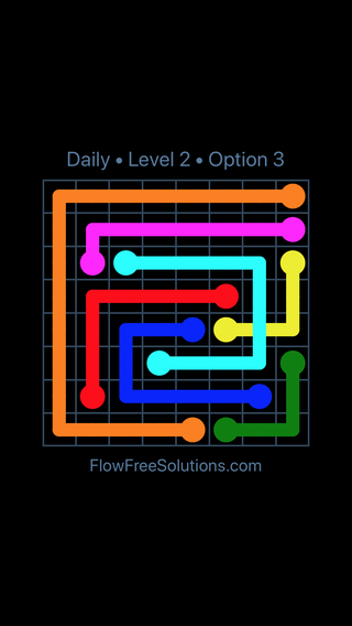 Solution and Answer to the Puzzle for Bridges Date Sunday, May 8, 2016 Level 2