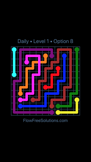 Solution and Answer to the Puzzle for Bridges Date Saturday, June 9, 2018 Level 1