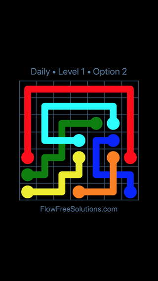 Solution and Answer to the Puzzle for Bridges Date Saturday, May 21, 2016 Level 1