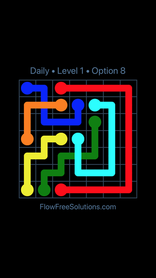Solution and Answer to the Puzzle for Bridges Date Saturday, June 16, 2018 Level 1