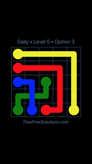 Solution and Answer to the Puzzle for Bridges Date Tuesday, May 21, 2019 Level 5
