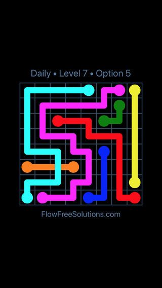 Solution and Answer to the Puzzle for Bridges Date Sunday, May 29, 2016 Level 7