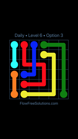 Solution and Answer to the Puzzle for Bridges Date Tuesday, September 25, 2018 Level 6