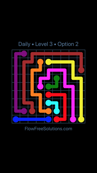 Solution and Answer to the Puzzle for Flow Date Wednesday, September 26, 2018 Level 3