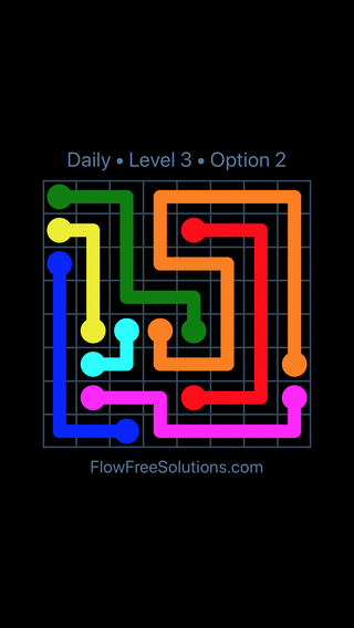 Solution and Answer to the Puzzle for Flow Date Thursday, December 1, 2016 Level 3