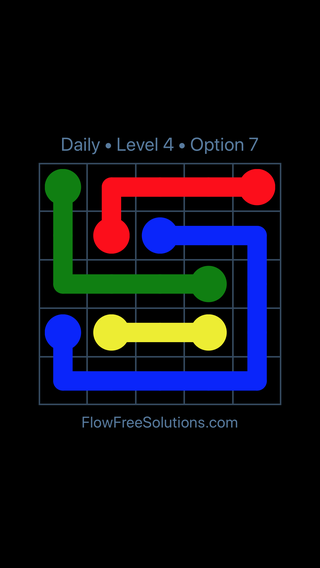 Solution and Answer to the Puzzle for Flow Date Wednesday, July 18, 2018 Level 4