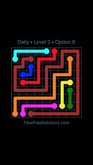 Tuesday, January 30, 2024 Flow Free Level 3 Daily Puzzle Solution and ...