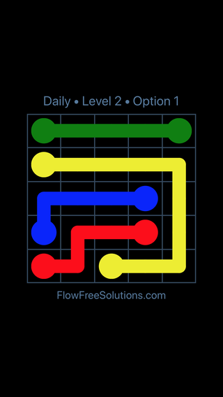 Solution and Answer to the Puzzle for Flow Date Wednesday, October 13, 2021 Level 2