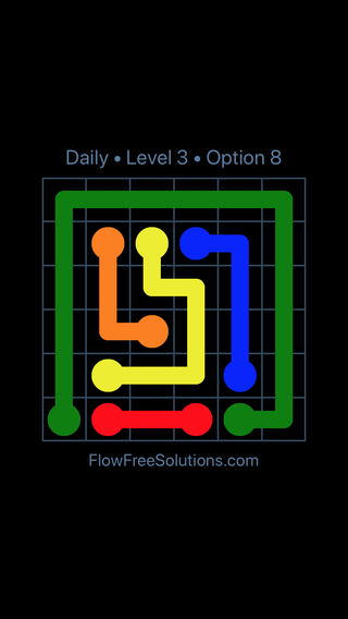 Solution and Answer to the Puzzle for Flow Date Wednesday, May 19, 2021 Level 3