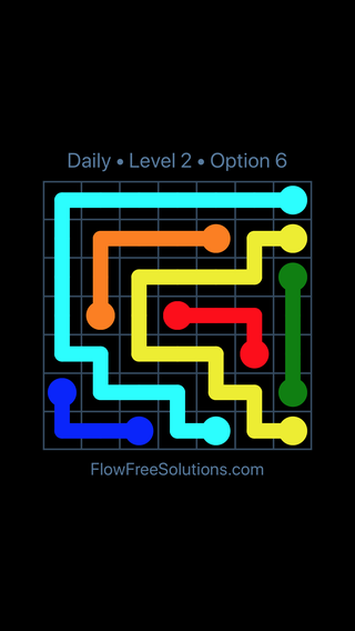 flow free solutions daily