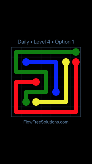 Solution and Answer to the Puzzle for Flow Date Tuesday, August 2, 2022 Level 4