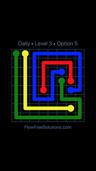 Solution and Answer to the Puzzle for Flow Date Wednesday, August 3, 2022 Level 3