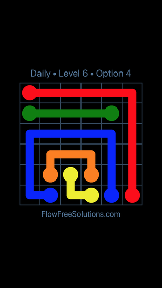Solution and Answer to the Puzzle for Flow Date Tuesday, November 30, 2021 Level 6