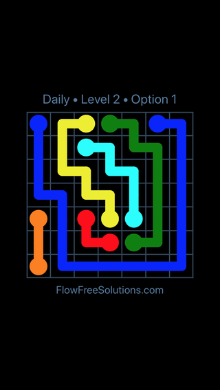 Solution and Answer to the Puzzle for Flow Date Wednesday, August 10, 2022 Level 2