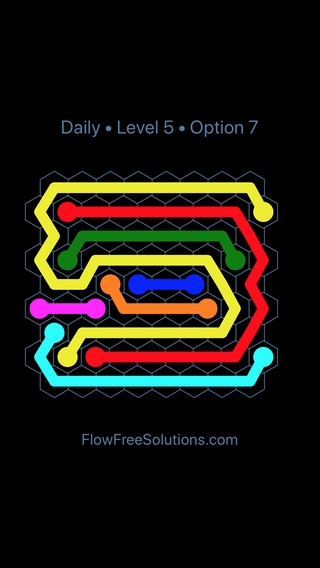 Solution and Answer to the Puzzle for Hexes Date Sunday, February 28, 2021 Level 5