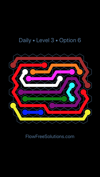 Solution and Answer to the Puzzle for Hexes Date Sunday, January 13, 2019 Level 3