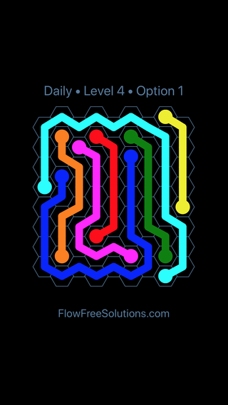 Solution and Answer to the Puzzle for Hexes Date Tuesday, August 13, 2019 Level 4
