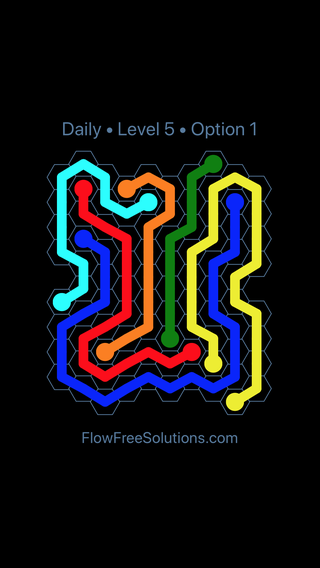 Solution and Answer to the Puzzle for Hexes Date Saturday, April 14, 2018 Level 5