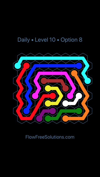 Solution and Answer to the Puzzle for Hexes Date Sunday, August 18, 2019 Level 10