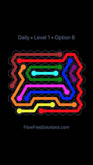 Solution and Answer to the Puzzle for Hexes Date Tuesday, August 2, 2022 Level 1