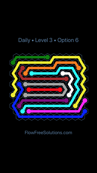 Solution and Answer to the Puzzle for Hexes Date Sunday, November 18, 2018 Level 3