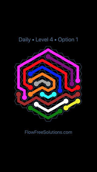 Solution and Answer to the Puzzle for Hexes Date Wednesday, June 19, 2019 Level 4