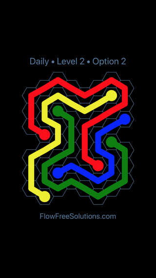 Solution and Answer to the Puzzle for Hexes Date Wednesday, February 21, 2018 Level 2