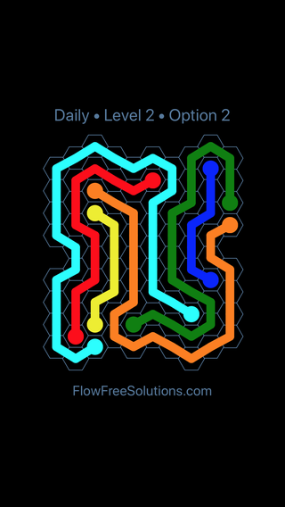 Solution and Answer to the Puzzle for Hexes Date Thursday, April 28, 2016 Level 2