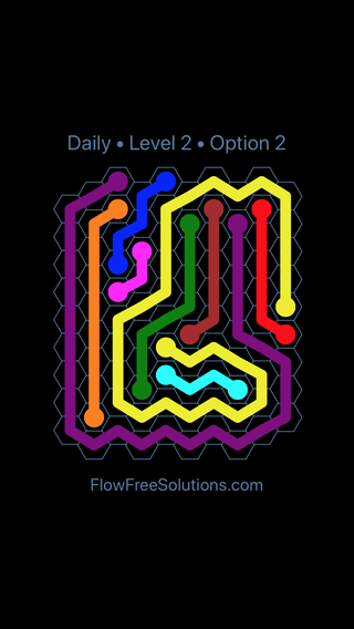 Solution and Answer to the Puzzle for Hexes Date Monday, March 25, 2019 Level 2