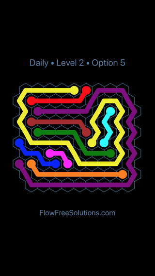 Solution and Answer to the Puzzle for Hexes Date Monday, April 25, 2016 Level 2