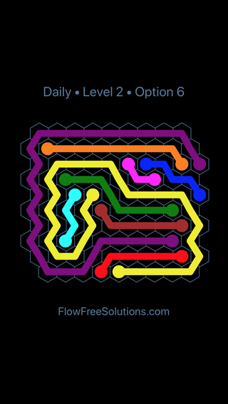 Solution and Answer to the Puzzle for Hexes Date Monday, April 25, 2016 Level 2