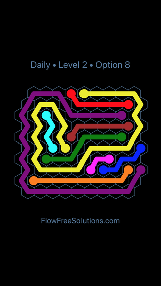 Solution and Answer to the Puzzle for Hexes Date Monday, March 25, 2019 Level 2
