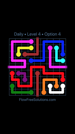 Solution and Answer to the Puzzle for Warps Date Wednesday, September 26, 2018 Level 4
