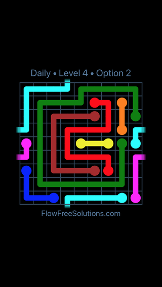 Solution and Answer to the Puzzle for Warps Date Tuesday, July 10, 2018 Level 4
