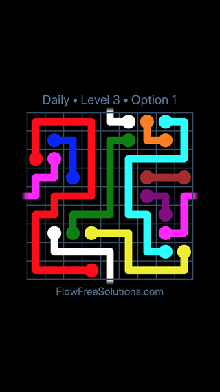 Solution and Answer to the Puzzle for Warps Date Wednesday, April 18, 2018 Level 3