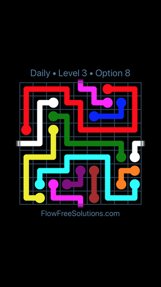 Solution and Answer to the Puzzle for Warps Date Wednesday, April 18, 2018 Level 3