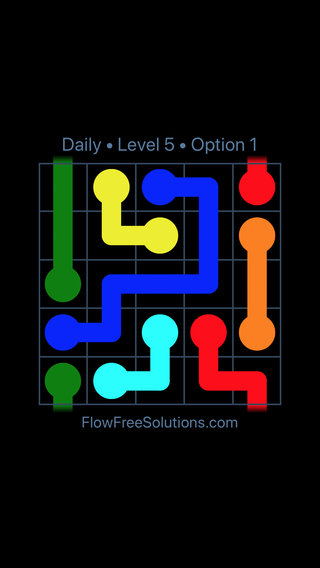 Solution and Answer to the Puzzle for Warps Date Thursday, July 12, 2018 Level 5