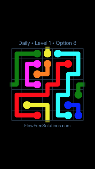 Solution and Answer to the Puzzle for Warps Date Thursday, October 11, 2018 Level 1