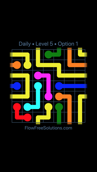 Solution and Answer to the Puzzle for Warps Date Thursday, July 19, 2018 Level 5