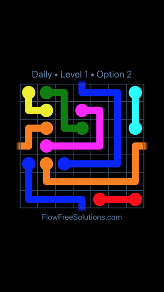 Solution and Answer to the Puzzle for Warps Date Friday, April 8, 2016 Level 1